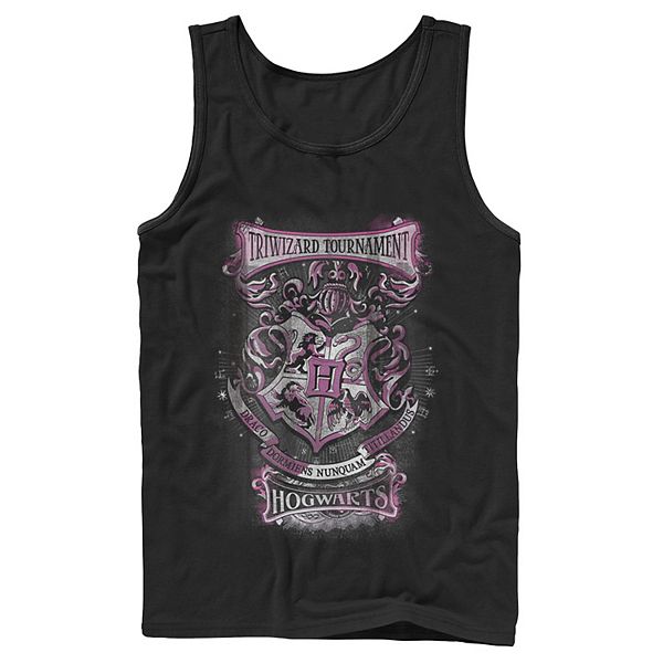 Mens Harry Potter Triwizard Tournament Hogwarts Poster Tank Top