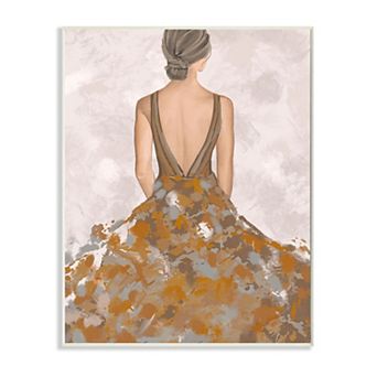 Stupell Home Decor Ballerina Painting Wall Plaque Art