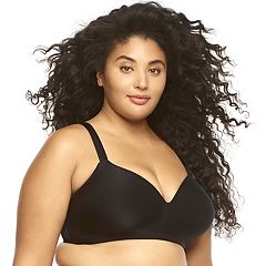 Paramour Women's Marvelous Side Smoother Seamless Bra - Black 36C