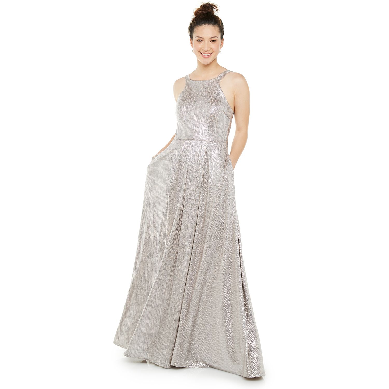 kohls silver dress