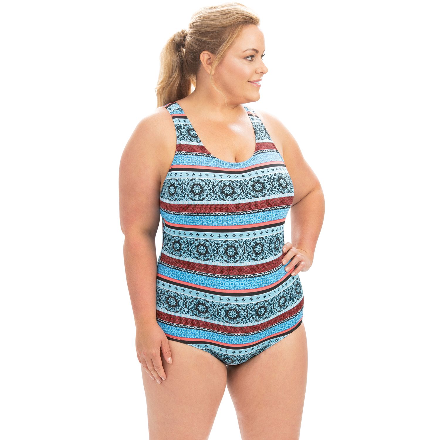 full coverage swimwear plus size