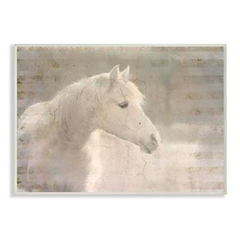 Stupell Home Decor Horse Watercolor Plaque Wall Art