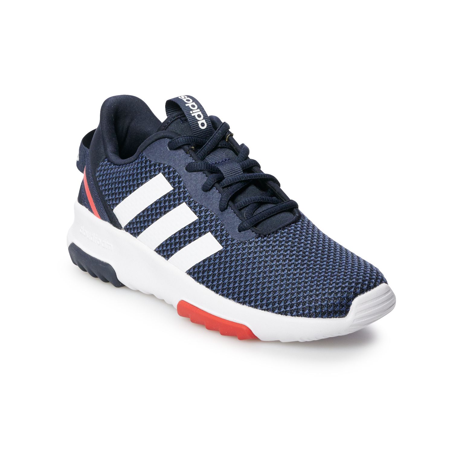 navy blue kids tennis shoes
