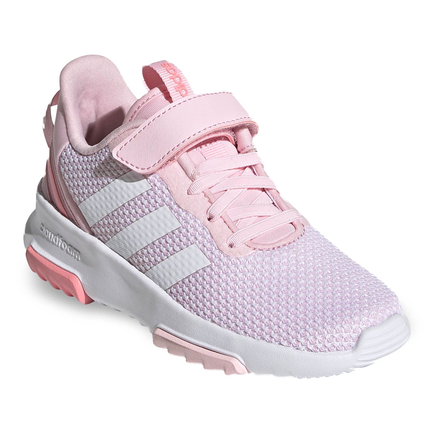 girl pink adidas shoes