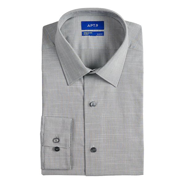 Apt. 9 Men's Slim-Fit Premier Flex Collar Stretch Dress Shirt