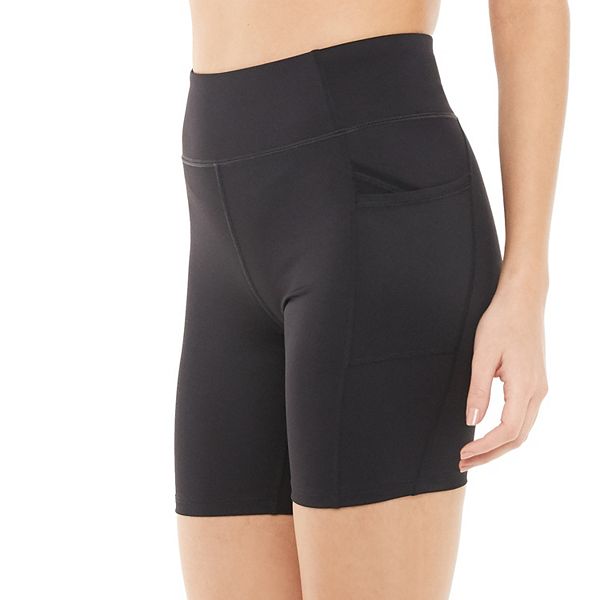 Women's FILA SPORT® Performance Fitted High-Waisted Bike Shorts