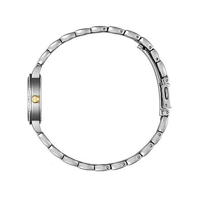 Citizen Women's Crystal Accent Two Tone Watch - EZ7016-50D