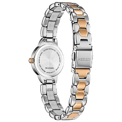 Citizen Women's Crystal Accent Two Tone Watch - EZ7016-50D