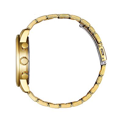 Citizen Men's 42mm Gold Tone Stainless Steel Chronograph Watch