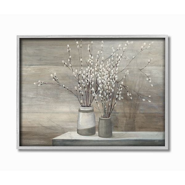 Stupell Home Decor Willow Still Life Framed Wall Art