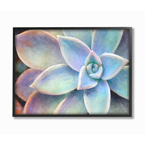 Stupell Home Decor Vibrant Succulent Painting Textured Wall Art