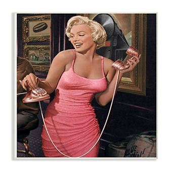 Stupell Home Decor Marilyn's Call Plaque Wall Art