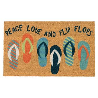 Liora Manne Natura Flip Flops Outdoor Mat