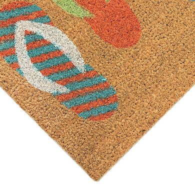 Liora Manne Natura Flip Flops Outdoor Mat