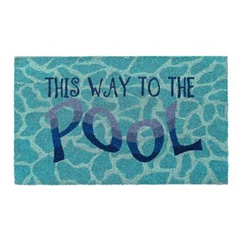 Liora Manne Natura "This Way To The Pool" Outdoor Mat