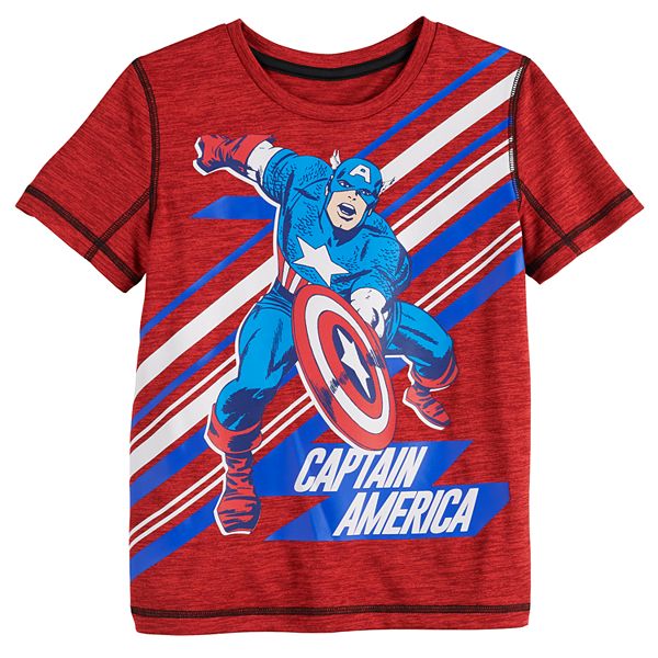 Boys 4-12 Jumping Beans® Marvel Captain America Active Tee