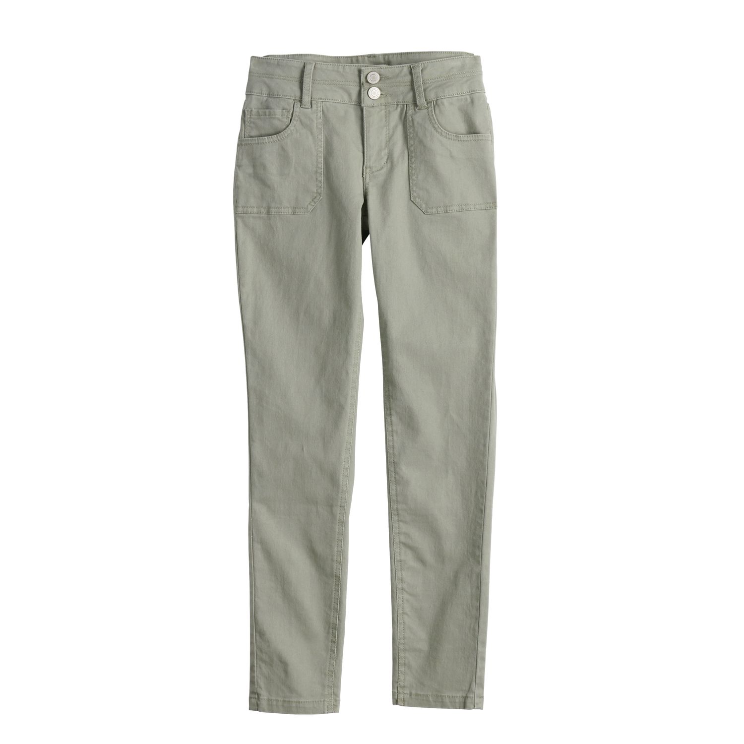 plus size olive green jeans