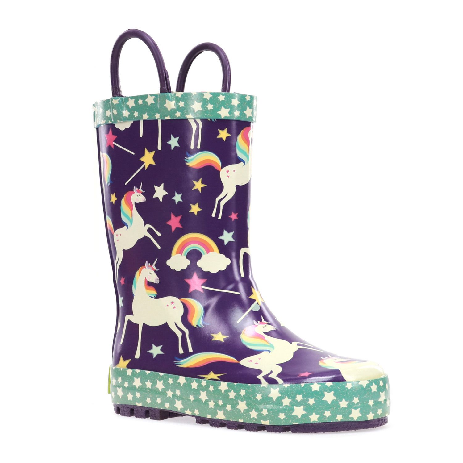 kohls girls rain boots