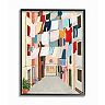 Stupell Home Decor Colorful Laundry Clothes Line Between Apartments Textured Wall Art