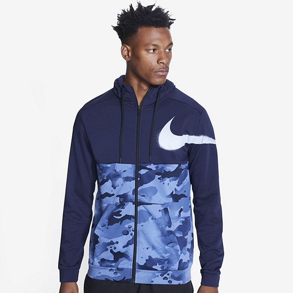 Nike men's dry on sale camo fleece hoodie