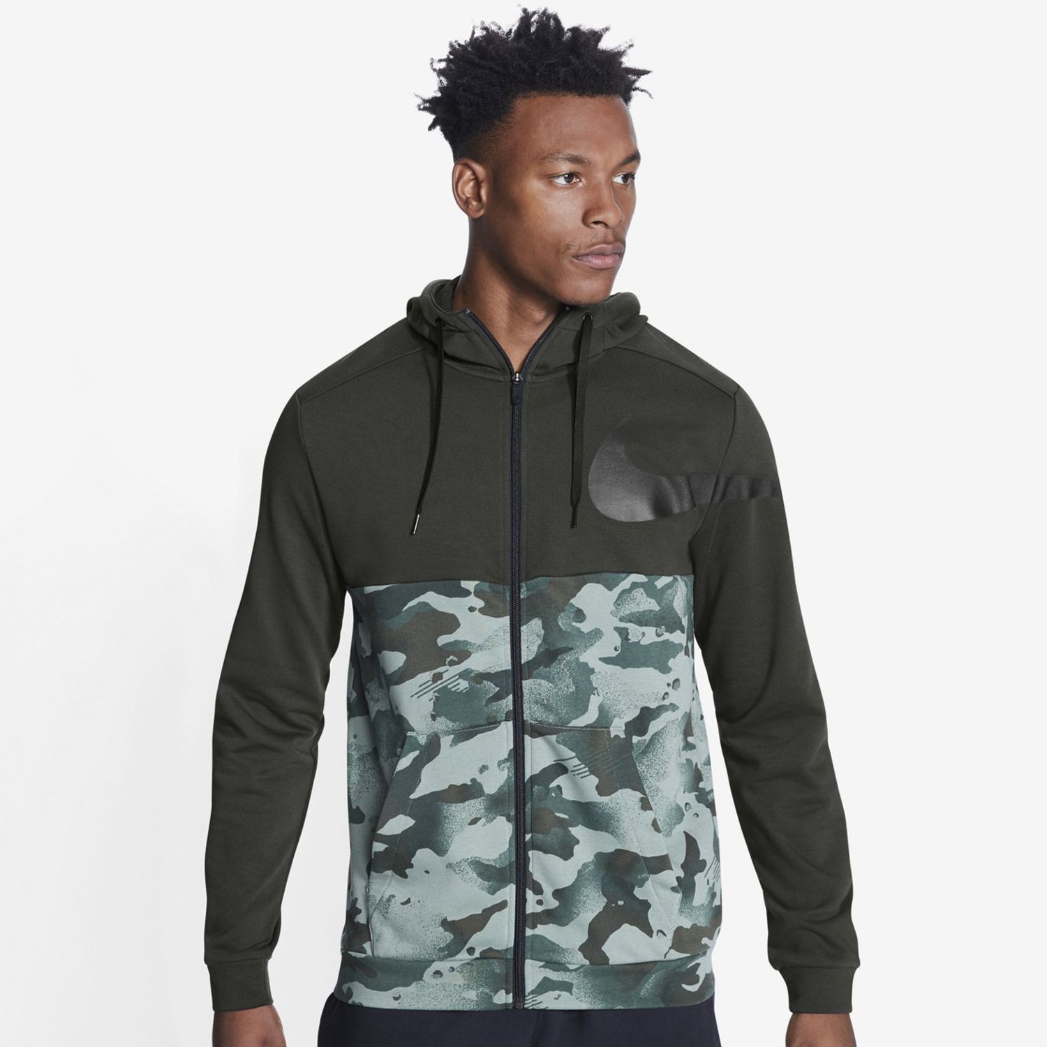 nike camo training jacket