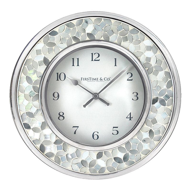 FirsTime 2.0  Quartz Coastal Coastal Wall Clock