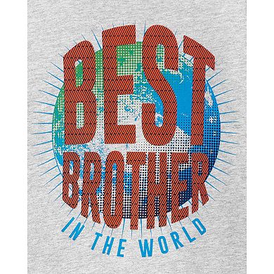 Baby Boy Carter's Best Brother In The World Jersey Tee
