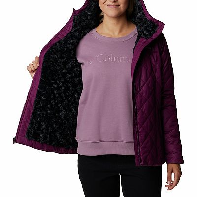 Women's Columbia Copper Crest Hooded Quilted Jacket