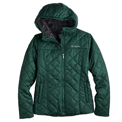 Women's Columbia Copper Crest Hooded Quilted Jacket