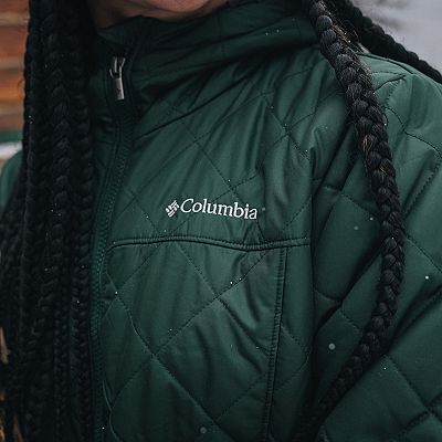 Women's Columbia Copper Crest Hooded Quilted Jacket