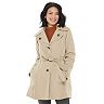 Women's Tower by London Fog Water-Resistant Trench Coat