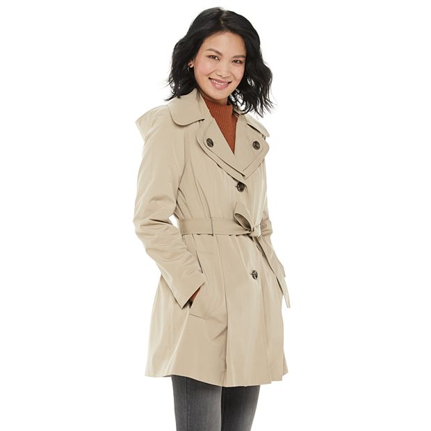 Kohls trench cheap coat