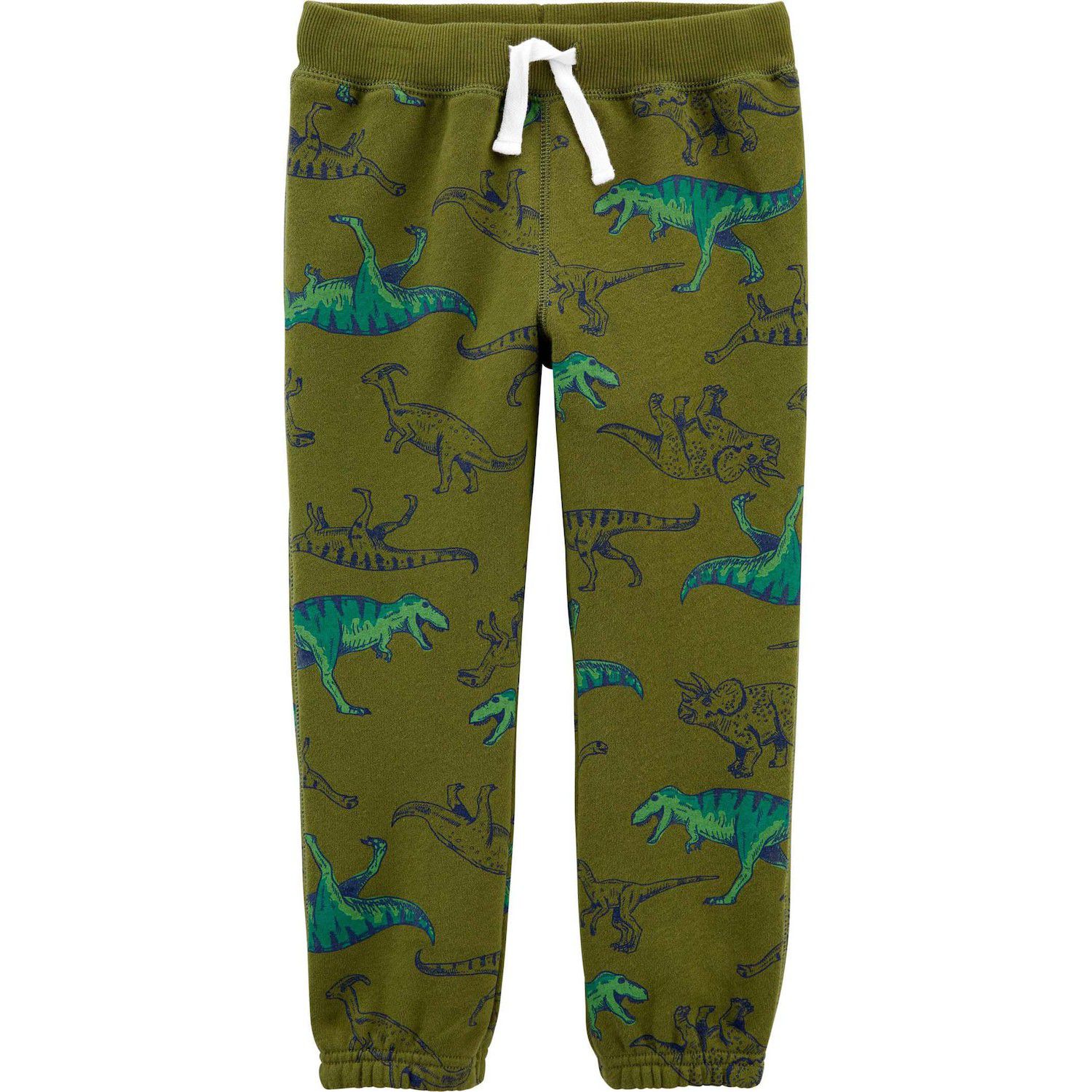green fleece pants