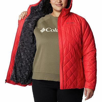 Plus Size Columbia Copper Crest Hood Quilted Jacket