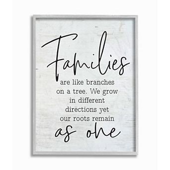 Stupell Home Decor As One Home Family Wood Texture Wall Art