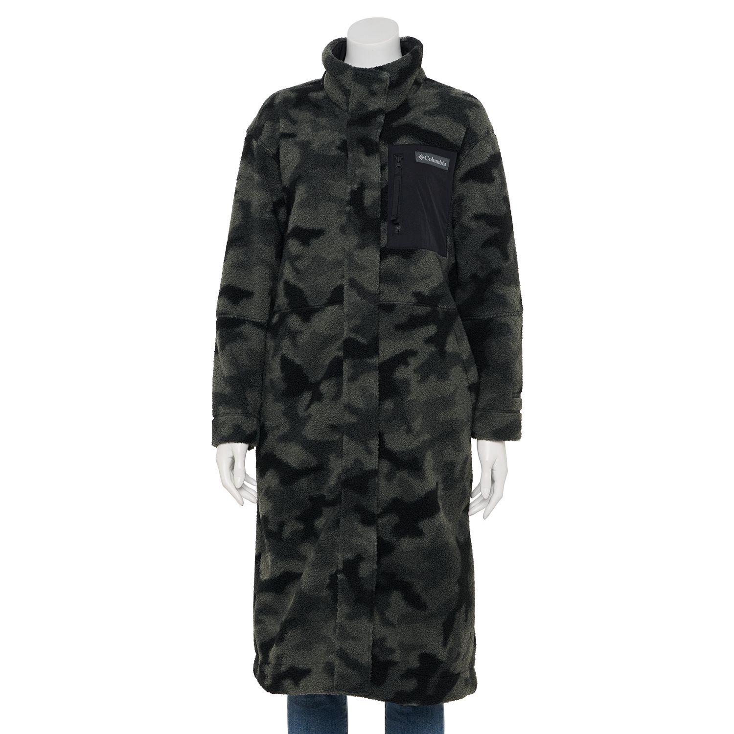 columbia omni heat camo jacket