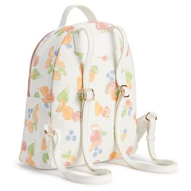 LC Lauren Conrad Fruit Pattern Mini Backpack