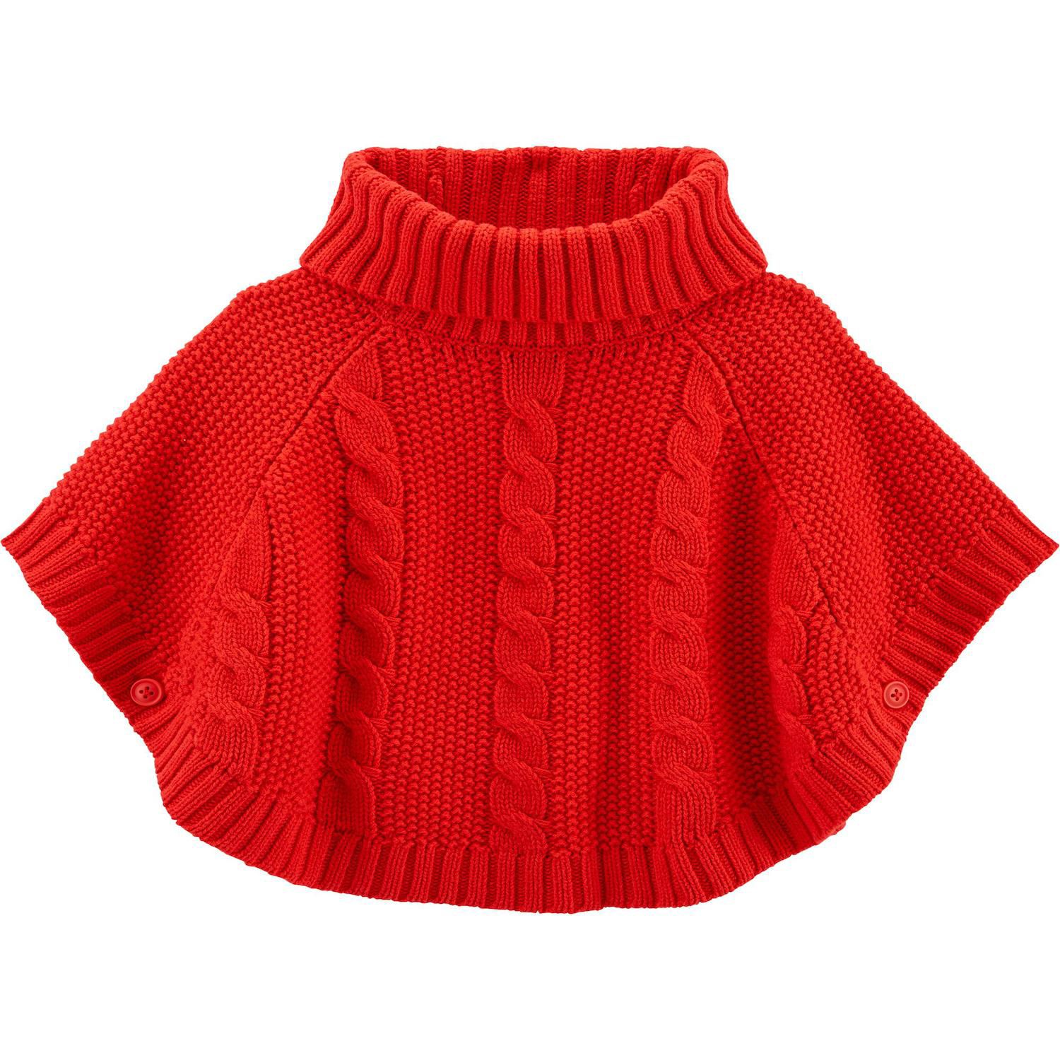 little girl red sweater