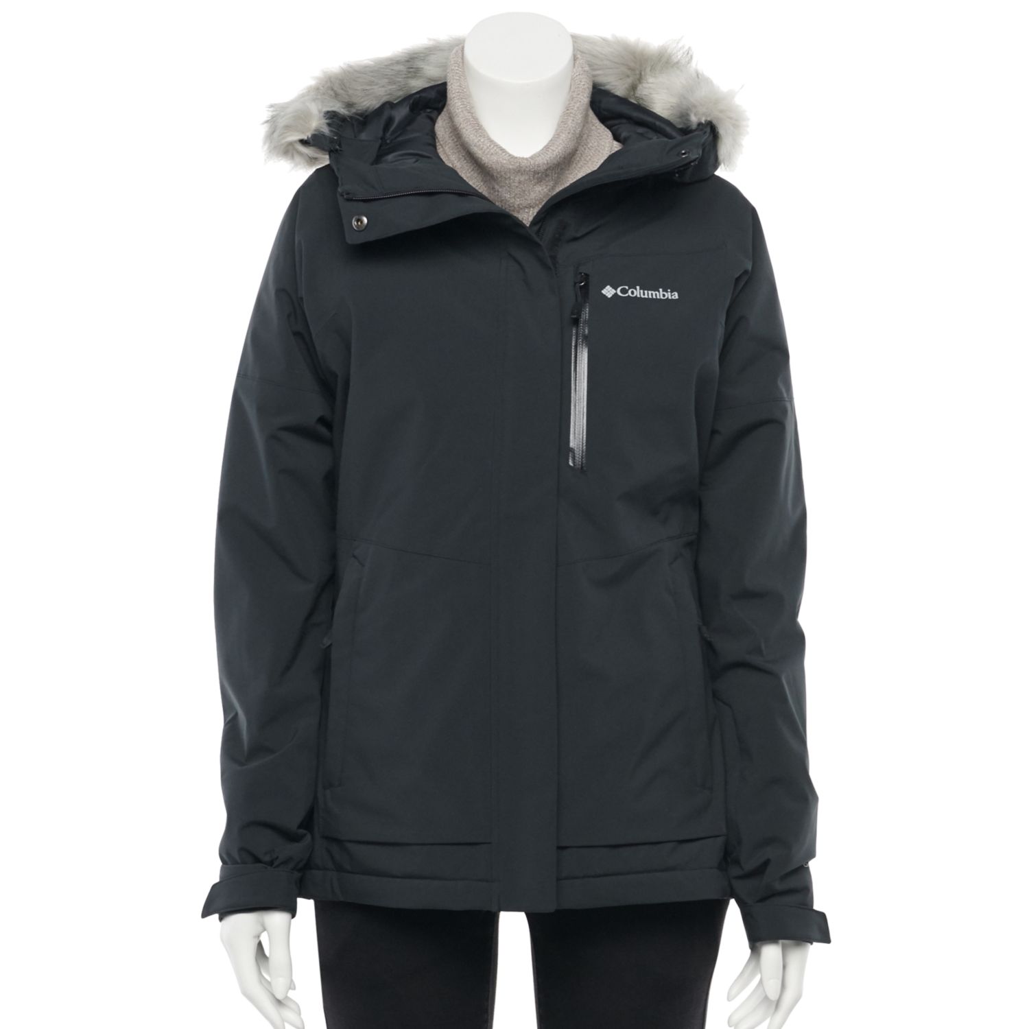 warmest columbia down jacket