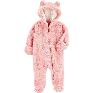 Baby Carter's Hooded Sherpa Pram