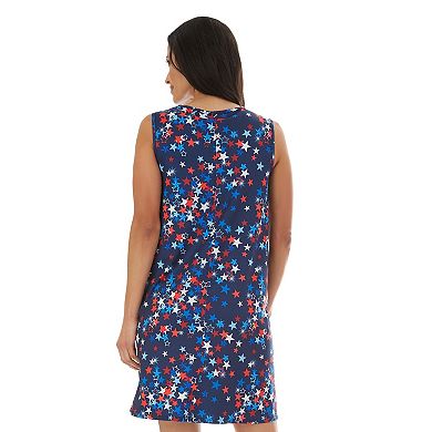 Women's Dress Works Sleeveless Swing Dress