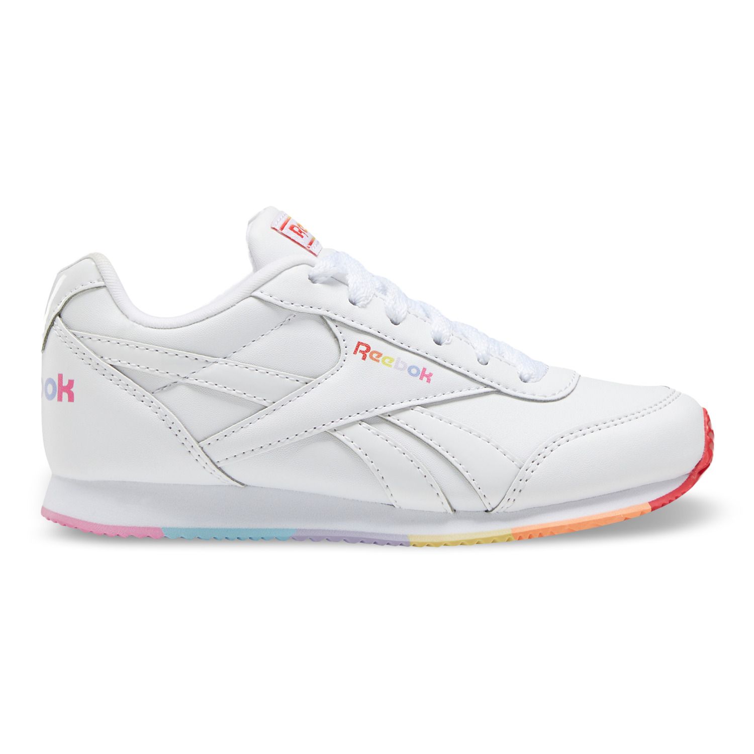 Reebok white rainbow clearance