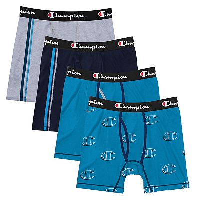 Men s Champion 4 pack Everyday Comfort Stretch Boxer Briefs
