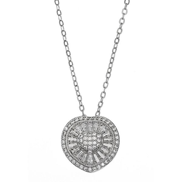 Christian Siriano New York® Cubic Zirconia Pendant Necklace