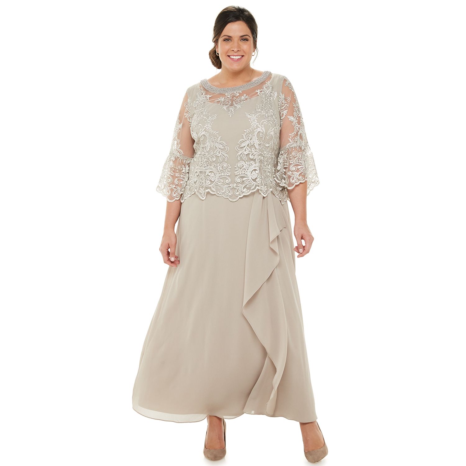 kohls plus size formal wear