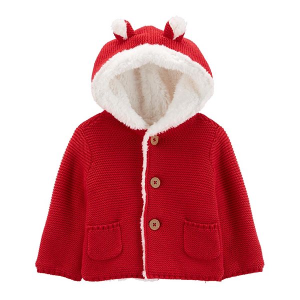 Carters hooded cardigan new arrivals