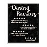 Stupell Home Decor Dining Reviews Five Star Kitchen Black Wall Plaque Art
