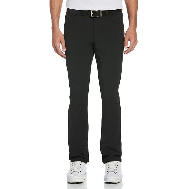 Men's Grand Slam Classic-Fit Horizontal Texture 5-Pocket Flat