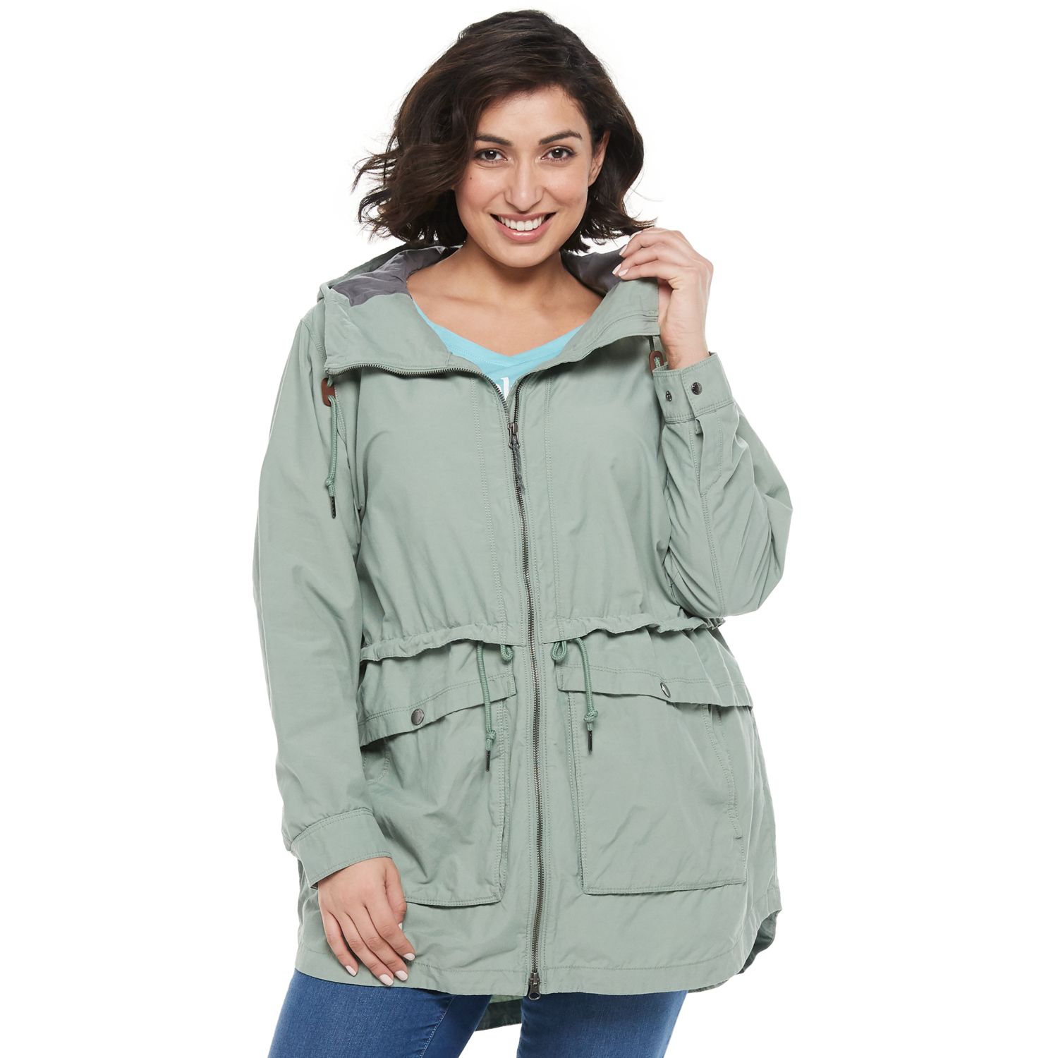 kohls women's columbia rain jacket