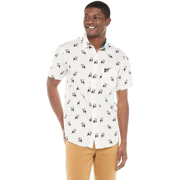 Men's Matix Print Woven Shirt